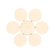 Minka Lavery 12077 Lunara 7-lt 18" Semi-Flush Mount