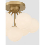 Minka Lavery 12077 Lunara 7-lt 18" Semi-Flush Mount