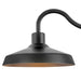 Hinkley 12078 Forge 1-lt 16" LED Outdoor Wall Mount Lantern - Black