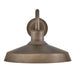 Hinkley 12078 Forge 1-lt 16" LED Outdoor Wall Mount Lantern - Burnished Bronze