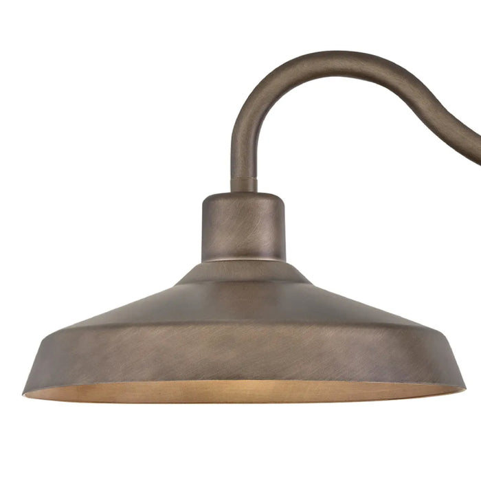 Hinkley 12078 Forge 1-lt 16" LED Outdoor Wall Mount Lantern - Burnished Bronze