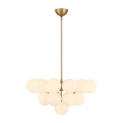 Minka Lavery 12079 Lunara 19-lt 28" Convertible Chandelier/Semi-Flush Mount