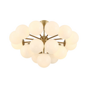 Minka Lavery 12079 Lunara 19-lt 28" Convertible Chandelier/Semi-Flush Mount