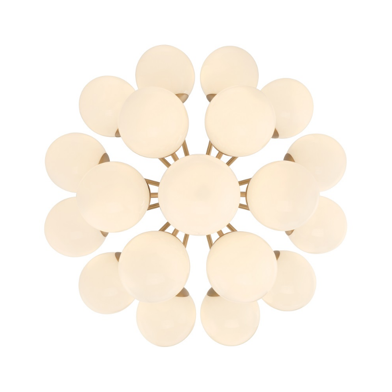 Minka Lavery 12079 Lunara 19-lt 28" Convertible Chandelier/Semi-Flush Mount