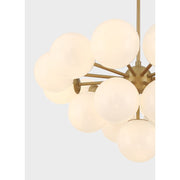 Minka Lavery 12079 Lunara 19-lt 28" Convertible Chandelier/Semi-Flush Mount
