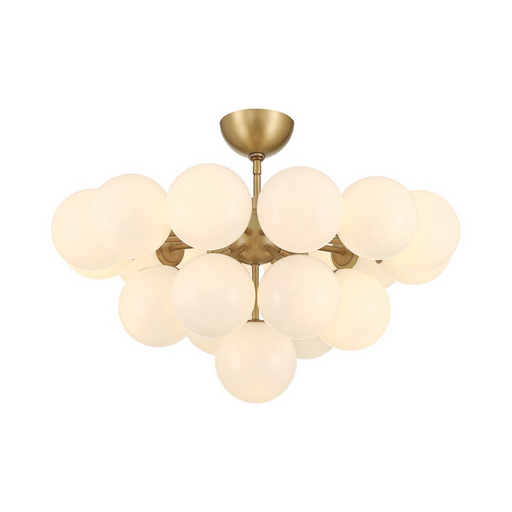 Minka Lavery 12079 Lunara 19-lt 28" Convertible Chandelier/Semi-Flush Mount