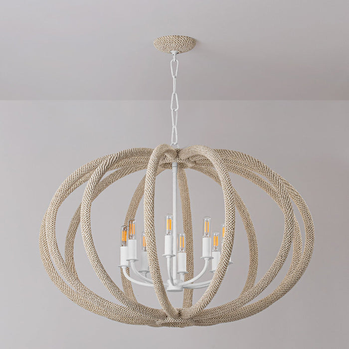 Hudson Valley 1208 Lewiston 8-lt 34" Chandelier