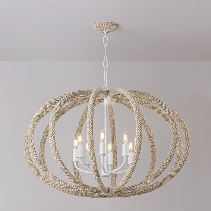Hudson Valley 1208 Lewiston 8-lt 34" Chandelier