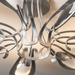 Hubbardton Forge 121320 Parasol 7-lt 38" Semi-Flush