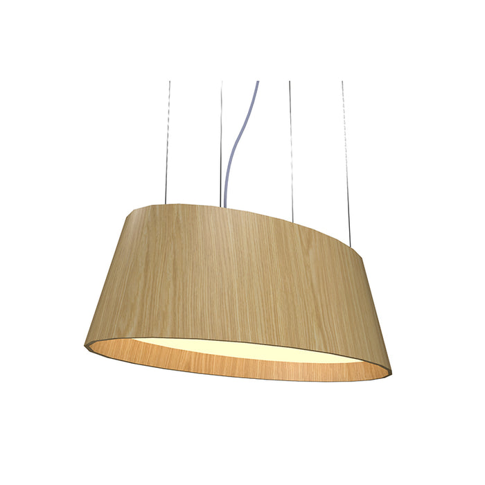 Accord 1218LED Oval 1-lt 32" LED Pendant - Sand