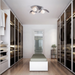 Hubbardton Forge 122110 Yoki 3-lt 30" Semi-Flush