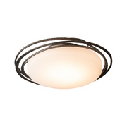 Hubbardton Forge 122111 Nova 1-lt 18" LED Small Flush Mount - Oil Rubbed Bronze