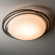 Hubbardton Forge 122111 Nova 1-lt 18" LED Small Flush Mount