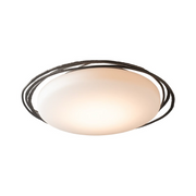 Hubbardton Forge 122112 Nova 1-lt 29" LED Flush Mount - Oil Rubbed Bronze