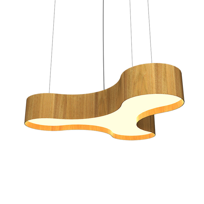 Accord 1222LED Organic 1-lt 47" LED Pendant - Louro Freijo