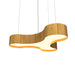 Accord 1222LED Organic 1-lt 47" LED Pendant - Louro Freijo