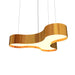 Accord 1222LED Organic 1-lt 47" LED Pendant - Teak