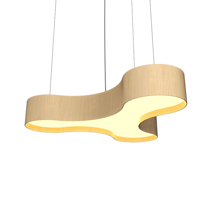Accord 1222LED Organic 1-lt 47" LED Pendant - Maple