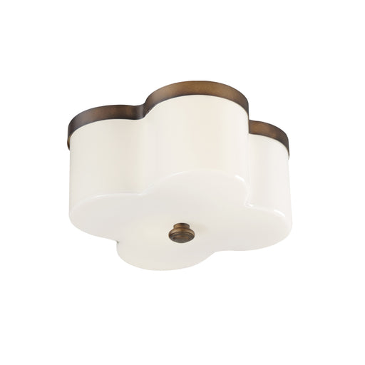 Maxim 12240 Clover 2-lt 14" Flush Mount-Antique Bronze