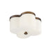 Maxim 12240 Clover 2-lt 14" Flush Mount-Antique Bronze