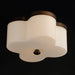 Maxim 12240 Clover 2-lt 14" Flush Mount-Antique Bronze
