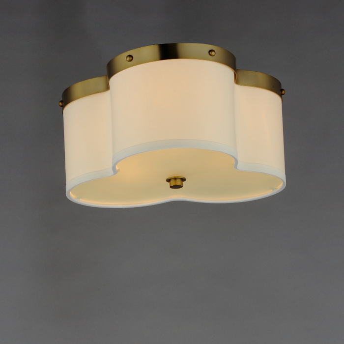 Maxim 12243 Clover 3-lt 14" Flush Mount