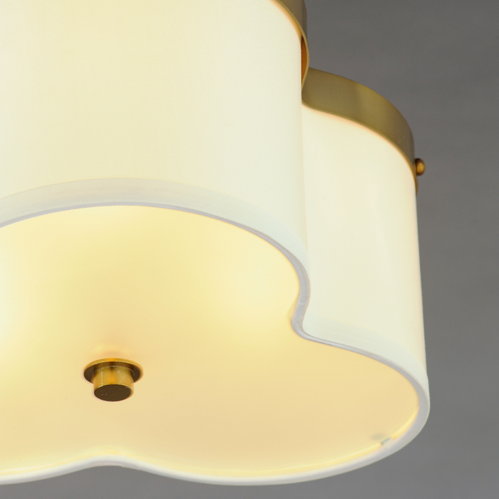 Maxim 12243 Clover 3-lt 14" Flush Mount