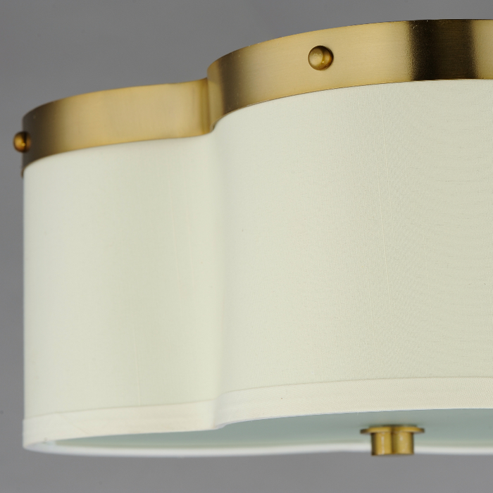 Maxim 12243 Clover 3-lt 14" Flush Mount