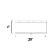 Maxim 12244 Clover 4-lt 20" Flush Mount