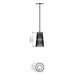 Accord 1239 Living Hinges 1-lt 6" LED Pendant