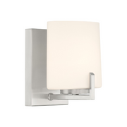 Minka Lavery 12431 Mirelle 1-lt 8" Tall Bath Sconce - Brushed Nickel
