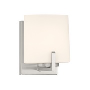 Minka Lavery 12431 Mirelle 1-lt 8" Tall Bath Sconce - Brushed Nickel