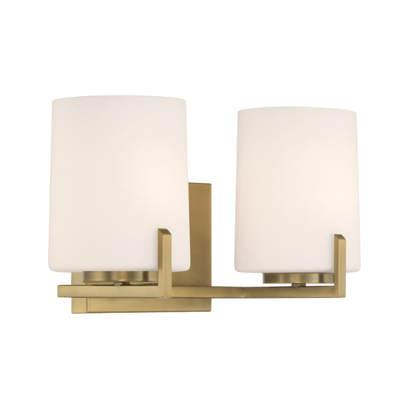 Minka Lavery 12432 Mirelle 2-lt 16" Vanity - Legacy Brass