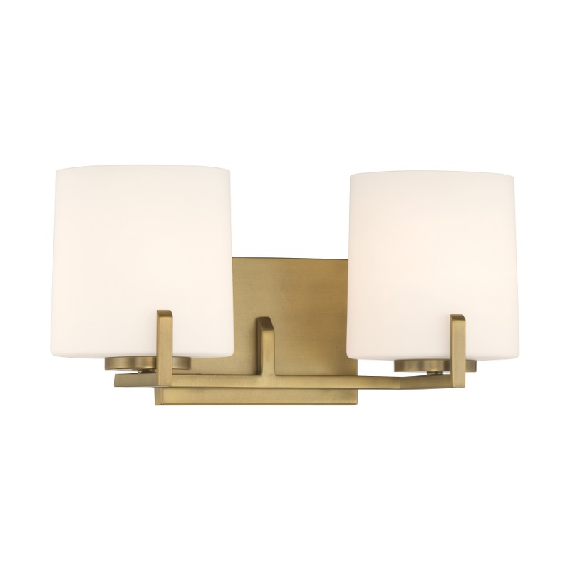 Minka Lavery 12432 Mirelle 2-lt 16" Vanity - Legacy Brass