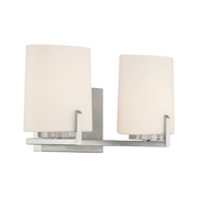 Minka Lavery 12432 Mirelle 2-lt 16" Vanity - Brushed Nickel