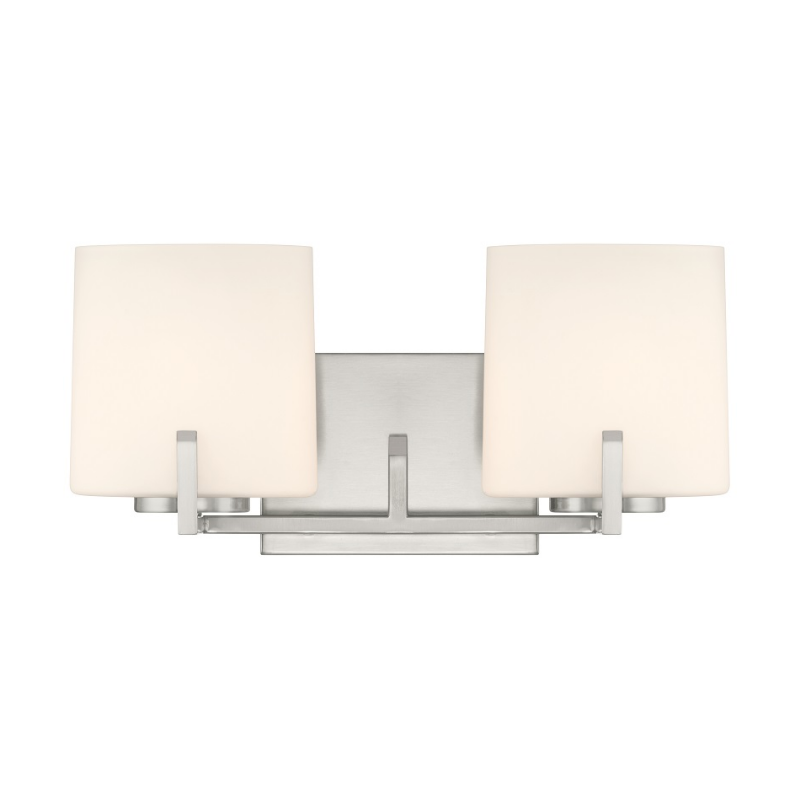 Minka Lavery 12432 Mirelle 2-lt 16" Vanity - Brushed Nickel