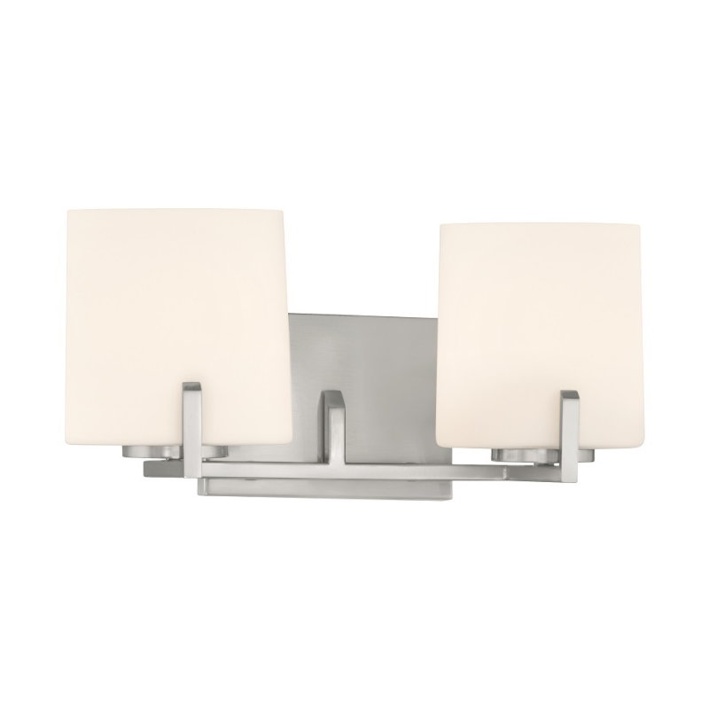 Minka Lavery 12432 Mirelle 2-lt 16" Vanity - Brushed Nickel