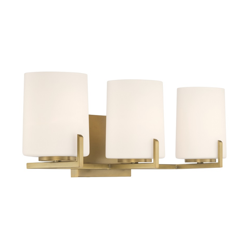 Minka Lavery 12433 Mirelle 3-lt 25" Vanity - Legacy Brass