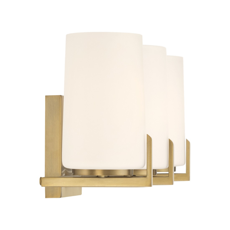 Minka Lavery 12433 Mirelle 3-lt 25" Vanity - Legacy Brass