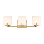 Minka Lavery 12433 Mirelle 3-lt 25" Vanity - Legacy Brass