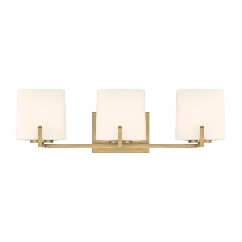 Minka Lavery 12433 Mirelle 3-lt 25" Vanity - Legacy Brass