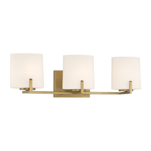 Minka Lavery 12433 Mirelle 3-lt 25" Vanity - Legacy Brass