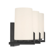 Minka Lavery 12433 Mirelle 3-lt 25" Vanity - Dark Matte Black