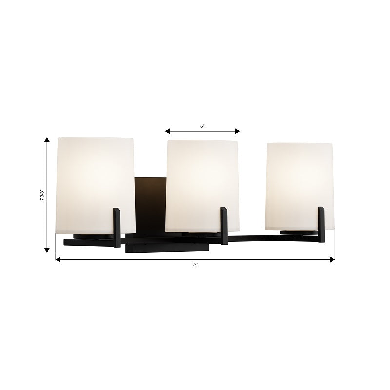 Minka Lavery 12433 Mirelle 3-lt 25" Vanity