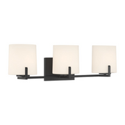 Minka Lavery 12433 Mirelle 3-lt 25" Vanity - Dark Matte Black