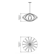 Accord 1244 Versatile 1-lt 33" LED Pendant