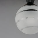 Maxim 12441 Copacabana 1-lt 8" Semi Flush Mount/Pendant
