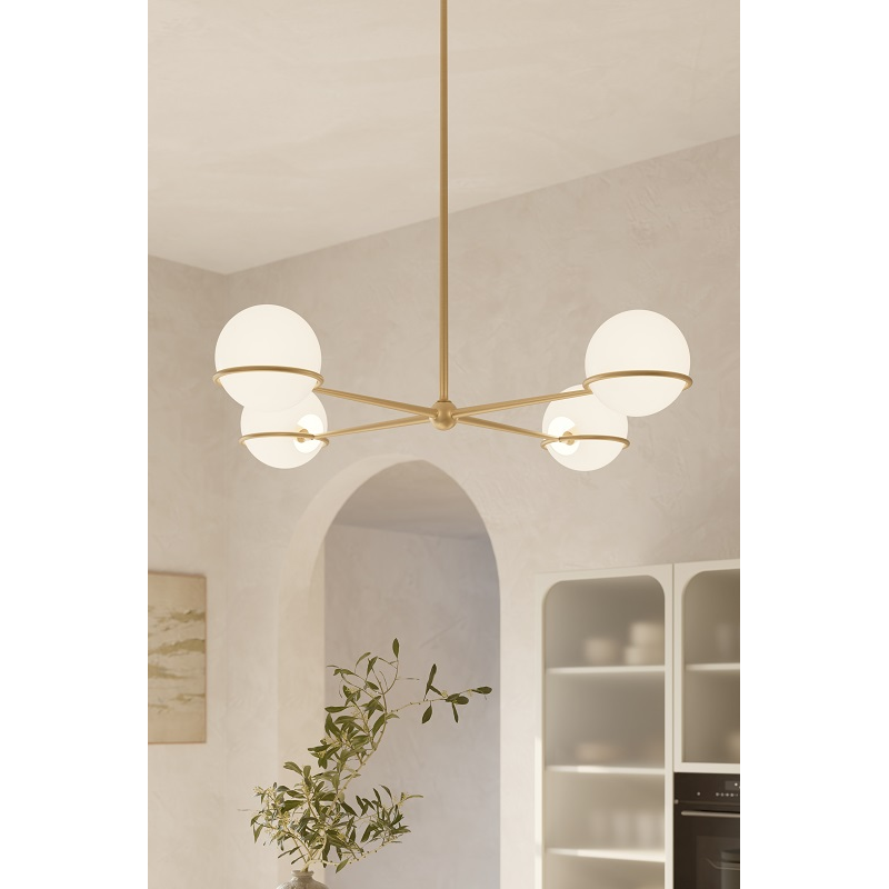 Minka Lavery 12505 Orstyn 4-lt 48" Chandelier
