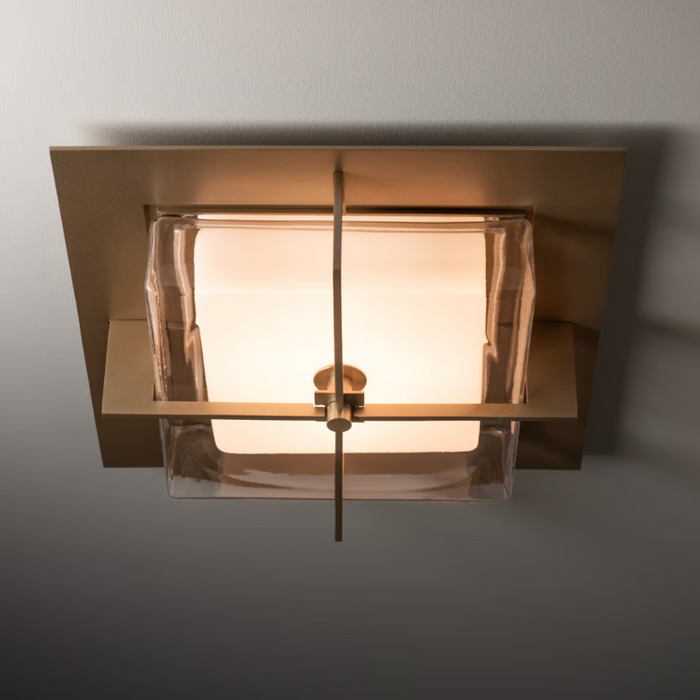 Hubbardton Forge 126400 Axis 1-lt 16" LED Flush Mount