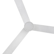 Hinkley 907452 Speck 52" Indoor/Outdoor Smart Ceiling Fan with LED Light Kit - Matte White